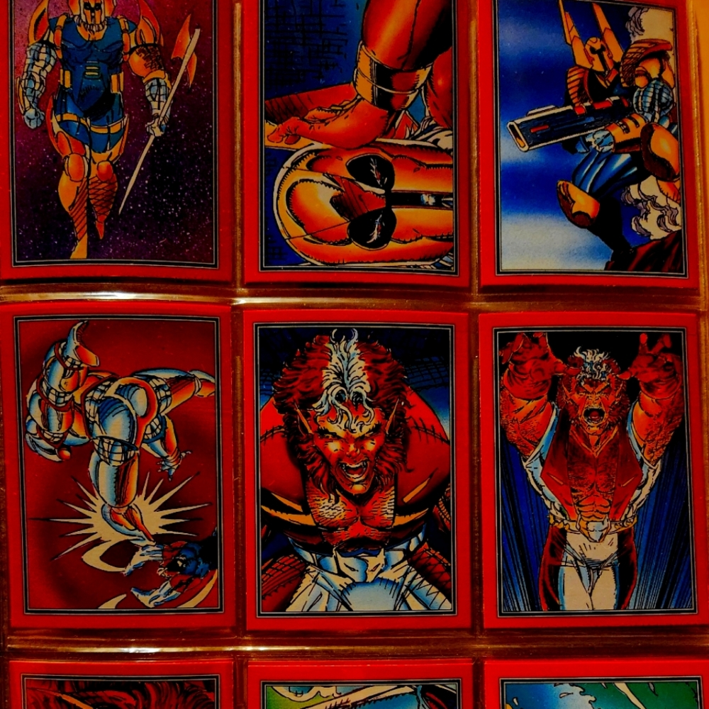 Vintage YOUNGBLOOD CARDS  COMIC IMAGES. Lot of 9 cards 55-63